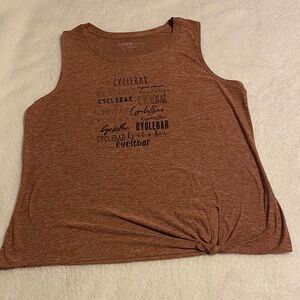 CycleBar Women's Rust Muscle Tee